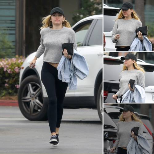 Miley Cyrus Embraces Casual Chic in Malibu Outing